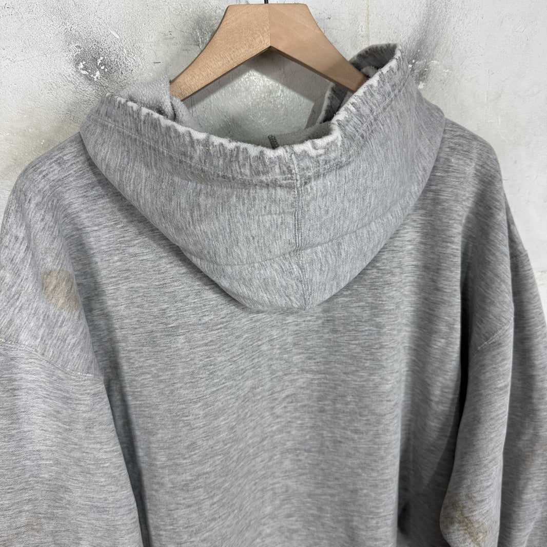 Vintage Grey A&F Smoked Hoodie