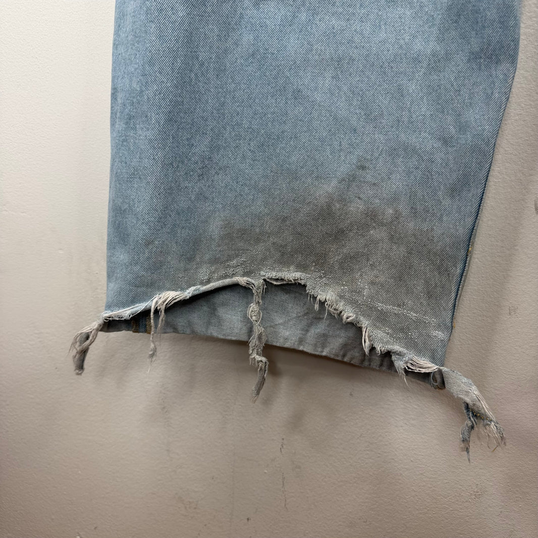 Martine Rose Light Blue Wash Baggy Jeans