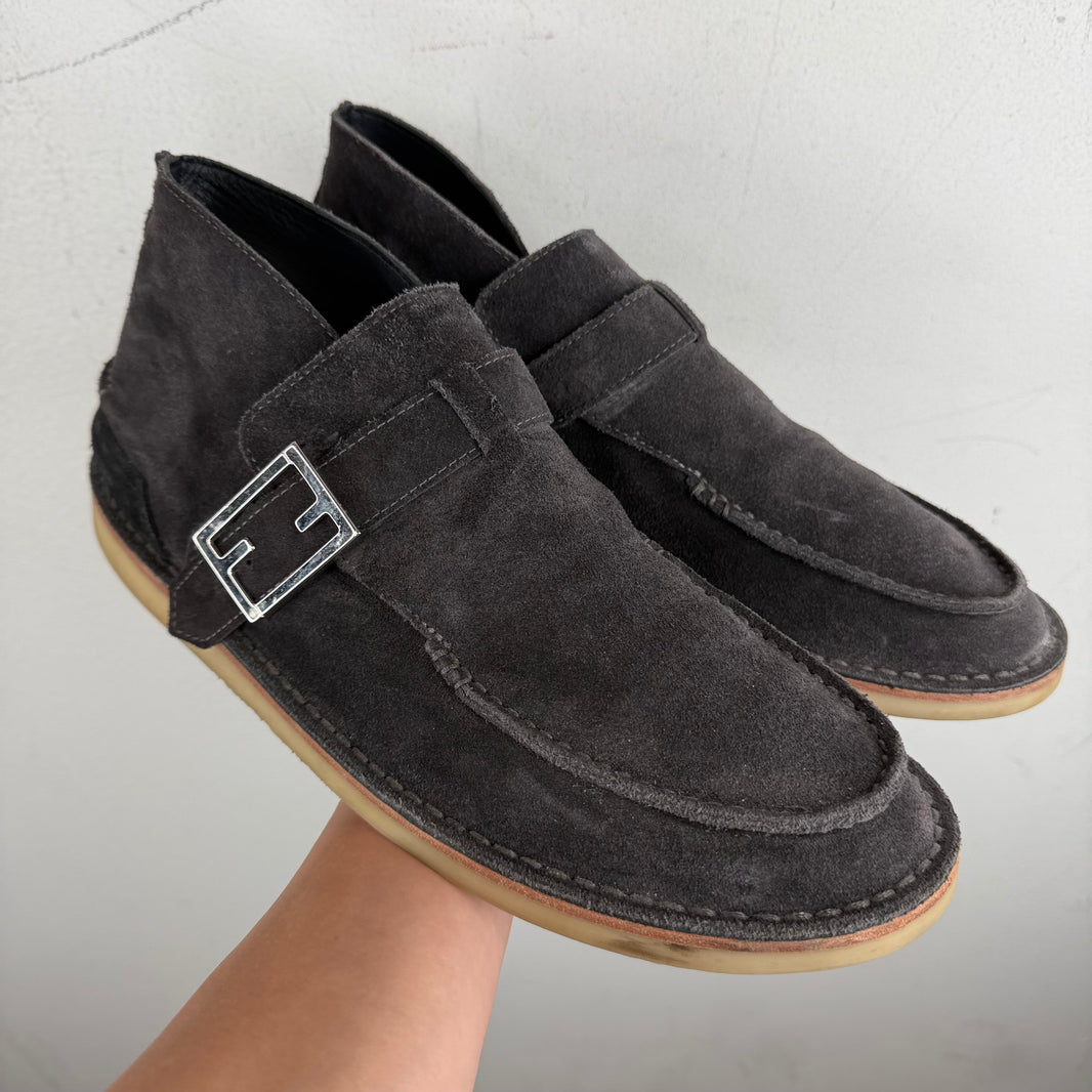 Fendi Suede Desert Boots