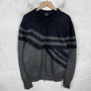 Jil Sander Mohair Grey/Black Knit