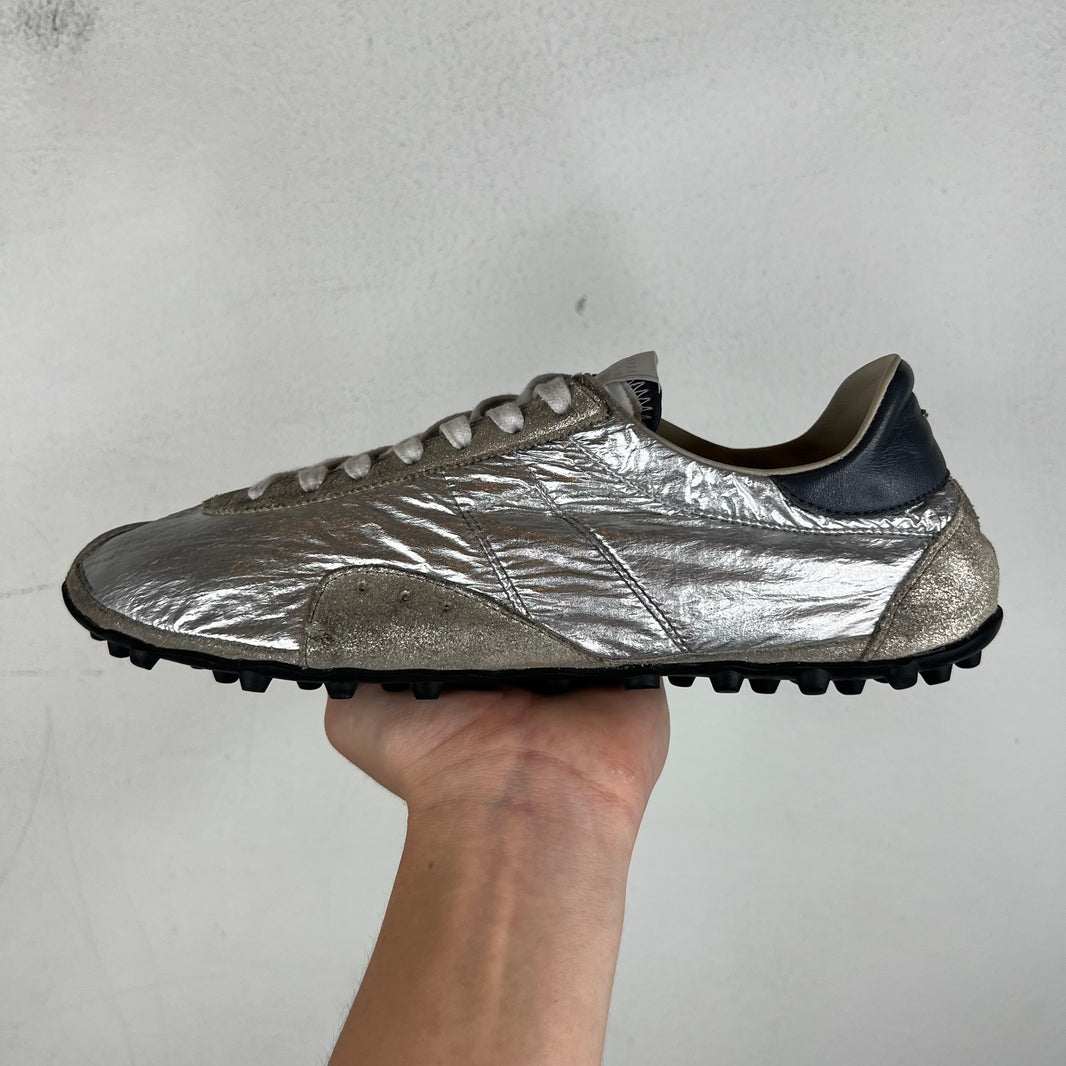 Margiela Silver Sprinter Sneakers