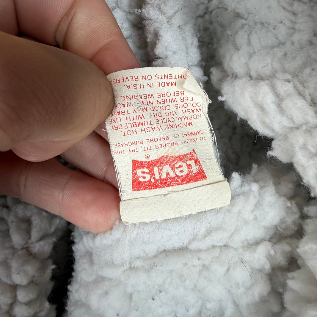Vintage Shearling Levi's Trucker Jacket