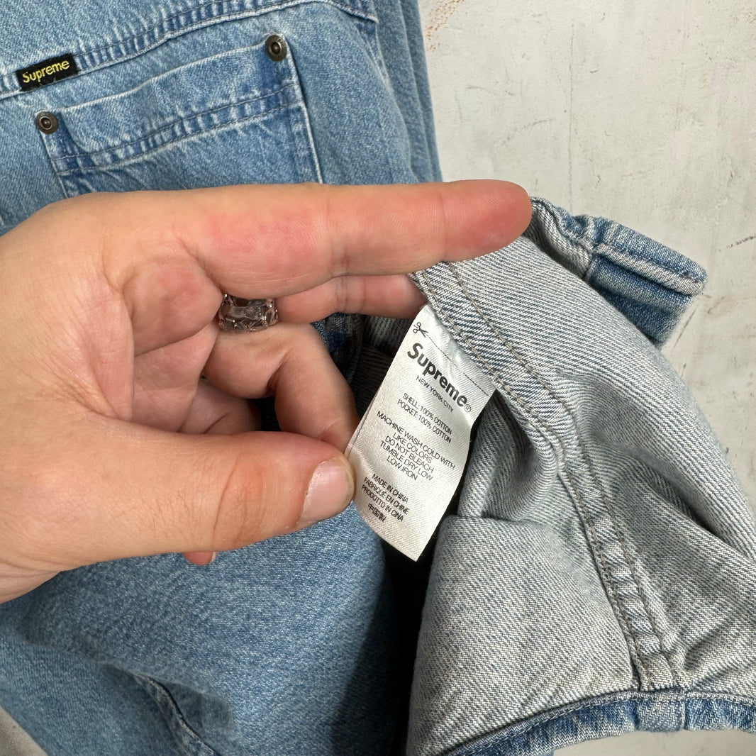 Supreme Denim Snapped Overshirt