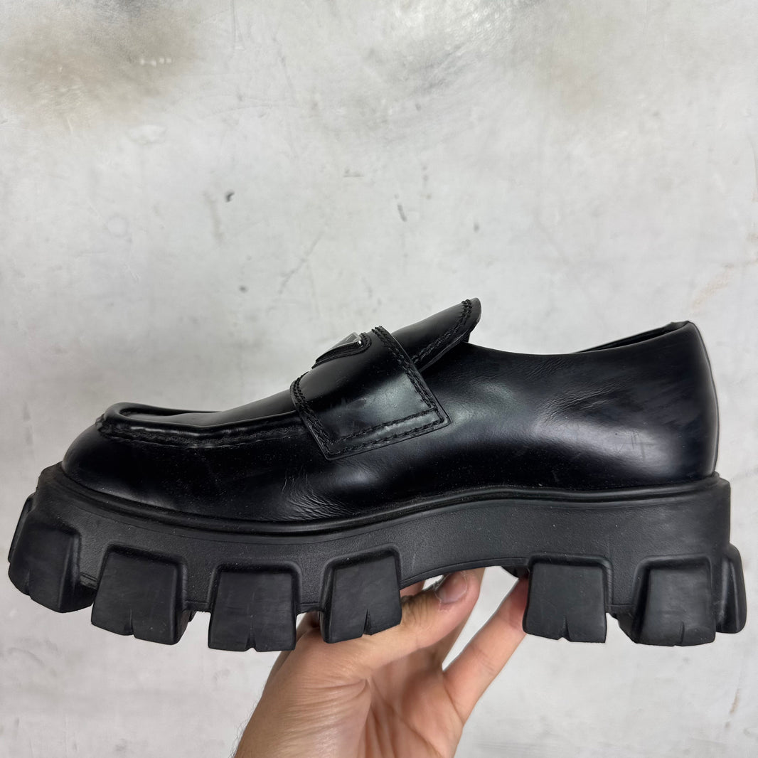 Prada Monolith Loafers