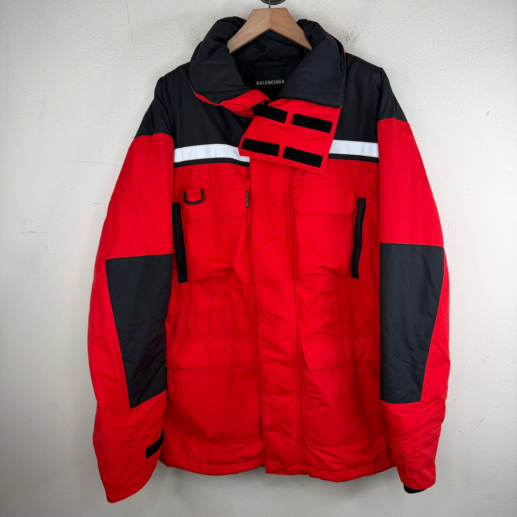 Balenciaga 3M Red Ski Jacket