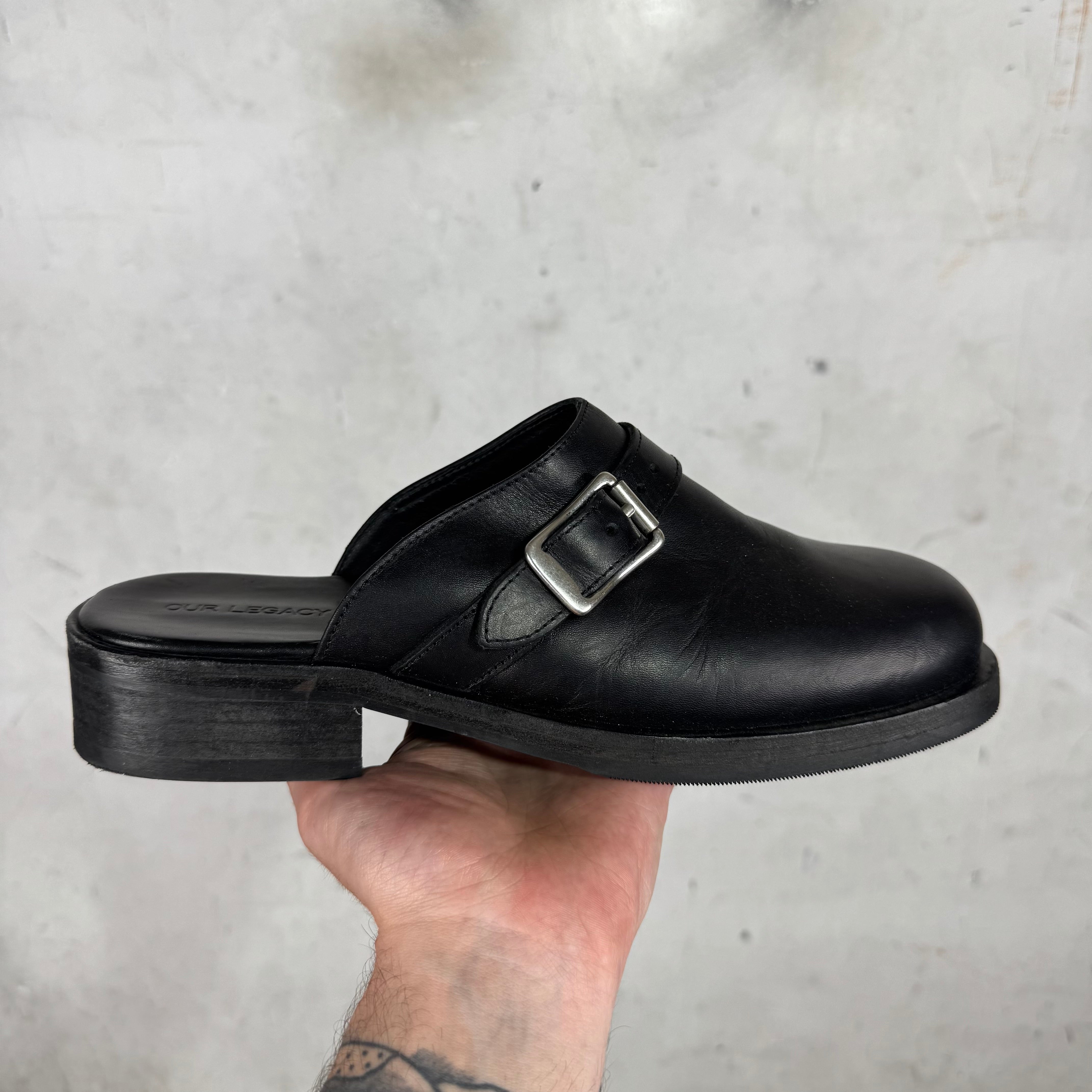 Our Legacy Black Camion Mules – www.Lukes.store