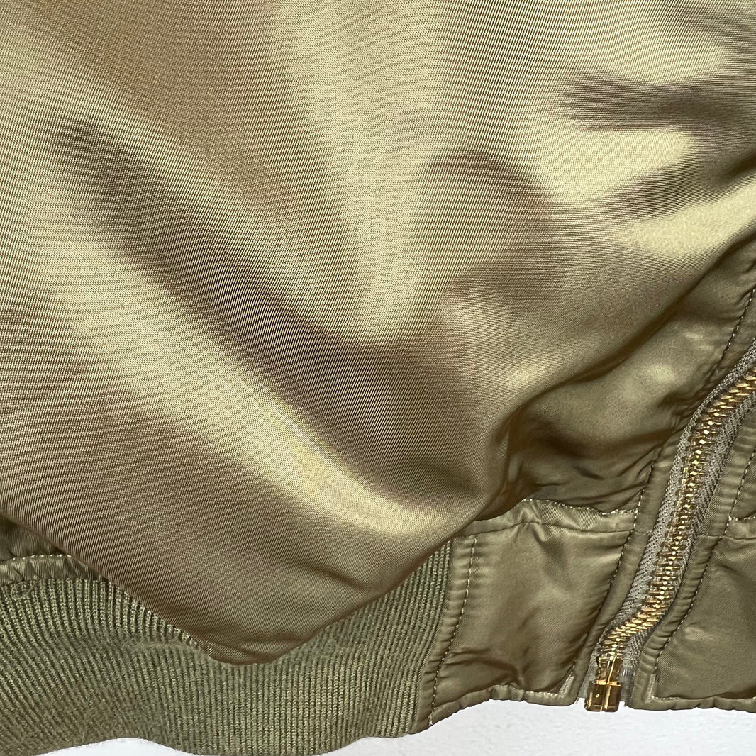 Vetements Alpha Industries Double Zip Bomber Jacket