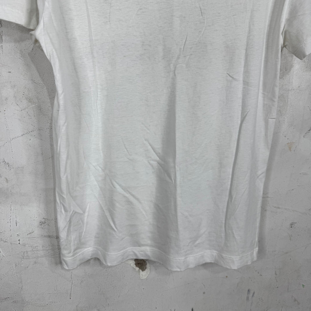 Gucci White Faded Logo T-Shirt