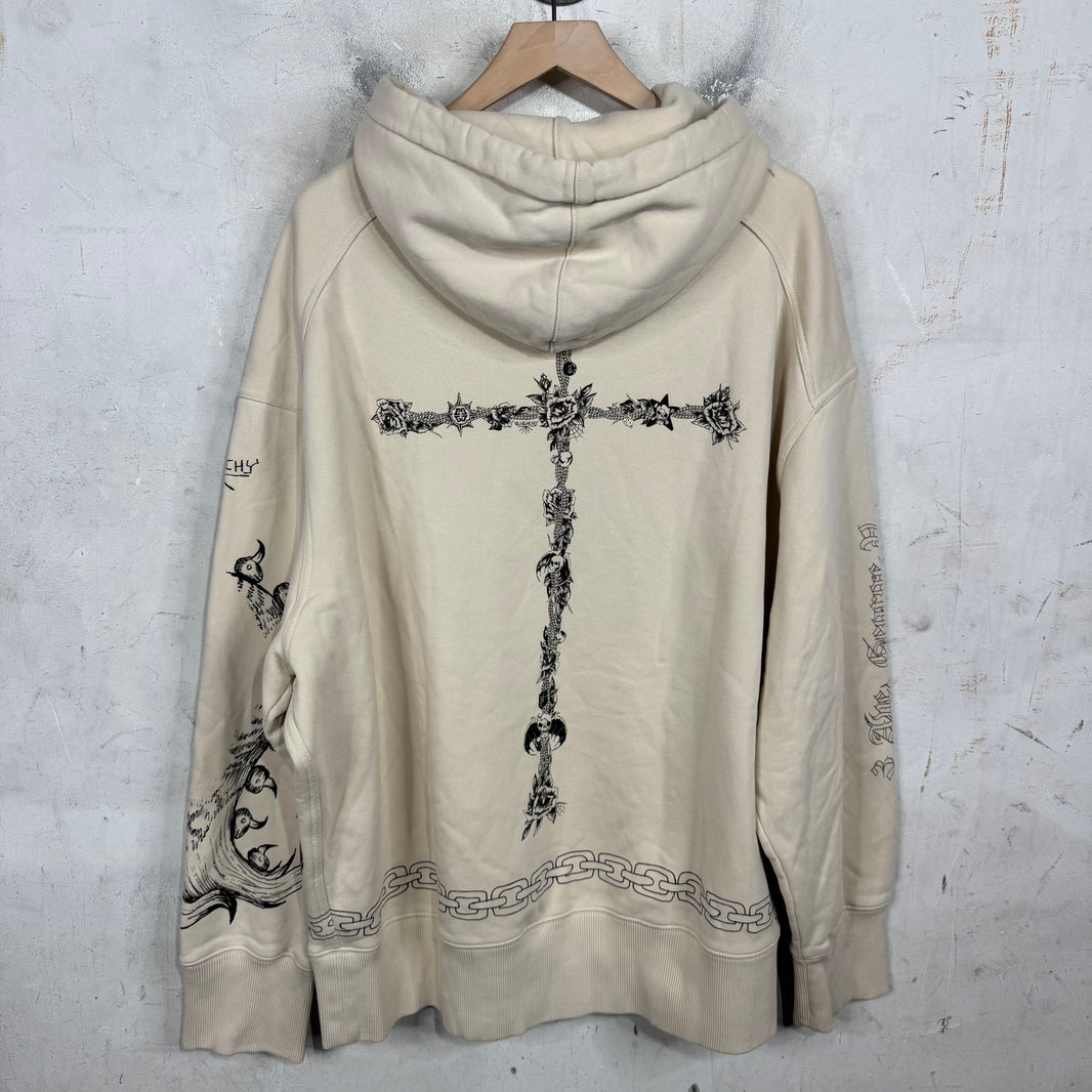 Givenchy Tattoo Graphic Hoodie