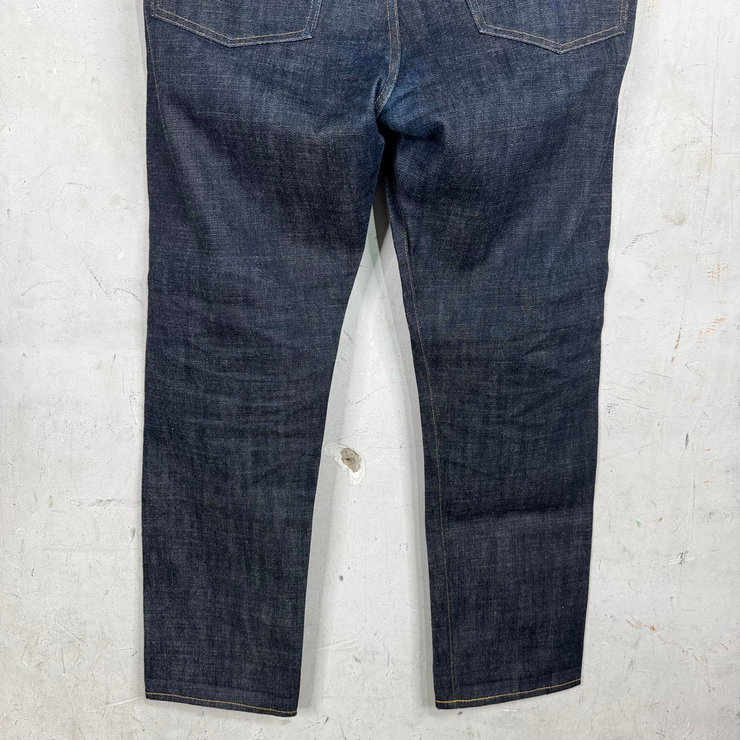 RRL Slim Narrow Raw Selvedge Jeans