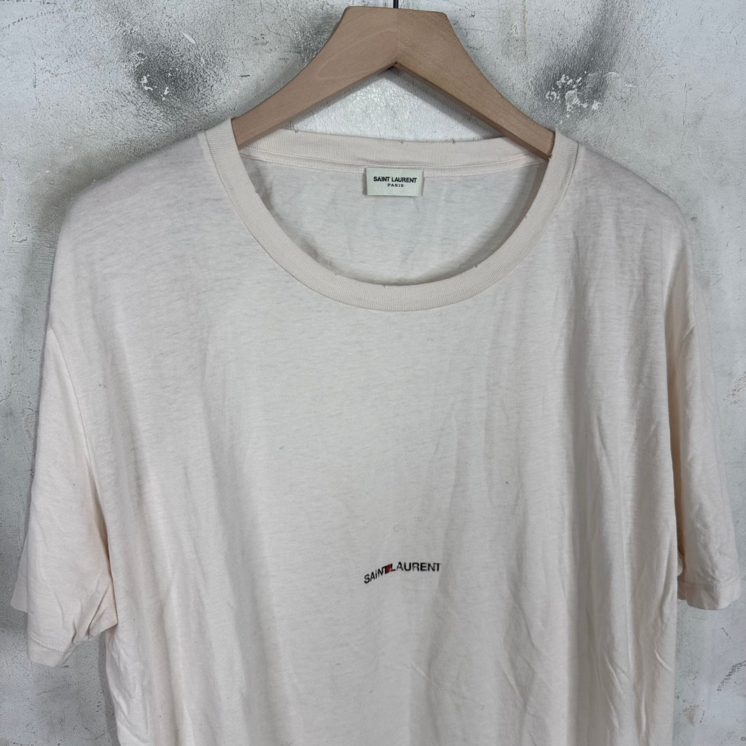 Saint Laurent Thin Logo T-Shirt