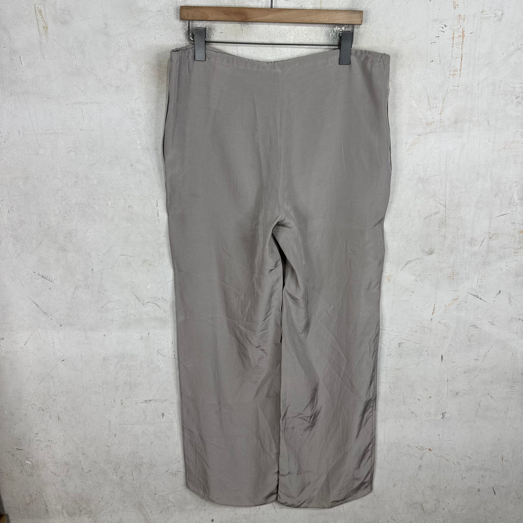 The Row Silk Loose Lounge Pants