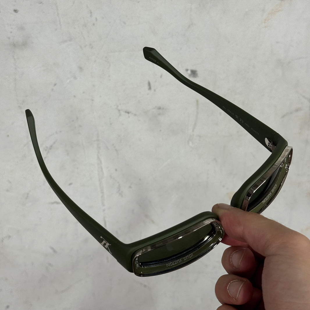 Louis Vuitton Green Super Vision Low Sunglasses