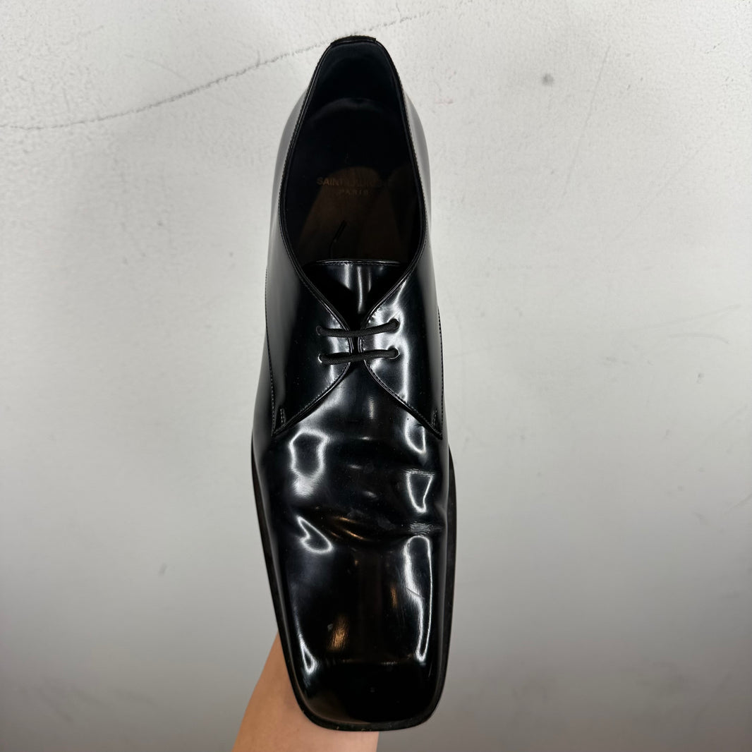 Saint Laurent Square Toe Derbies
