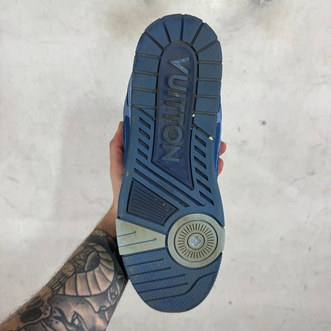 Louis Vuitton Blue Skate Trainers