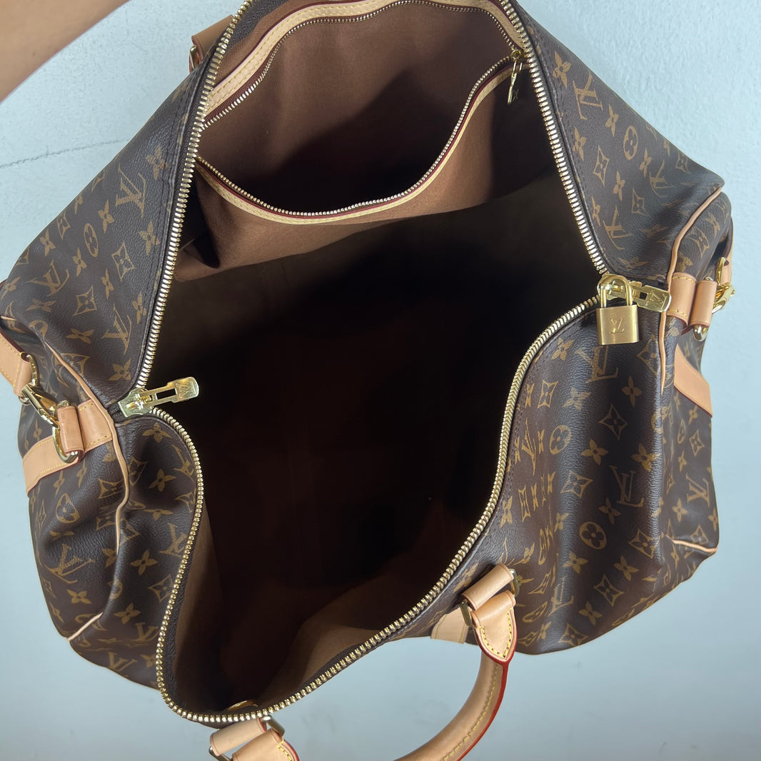 Louis Vuitton Sample Monogram Keepall 55 Dufffle Bag