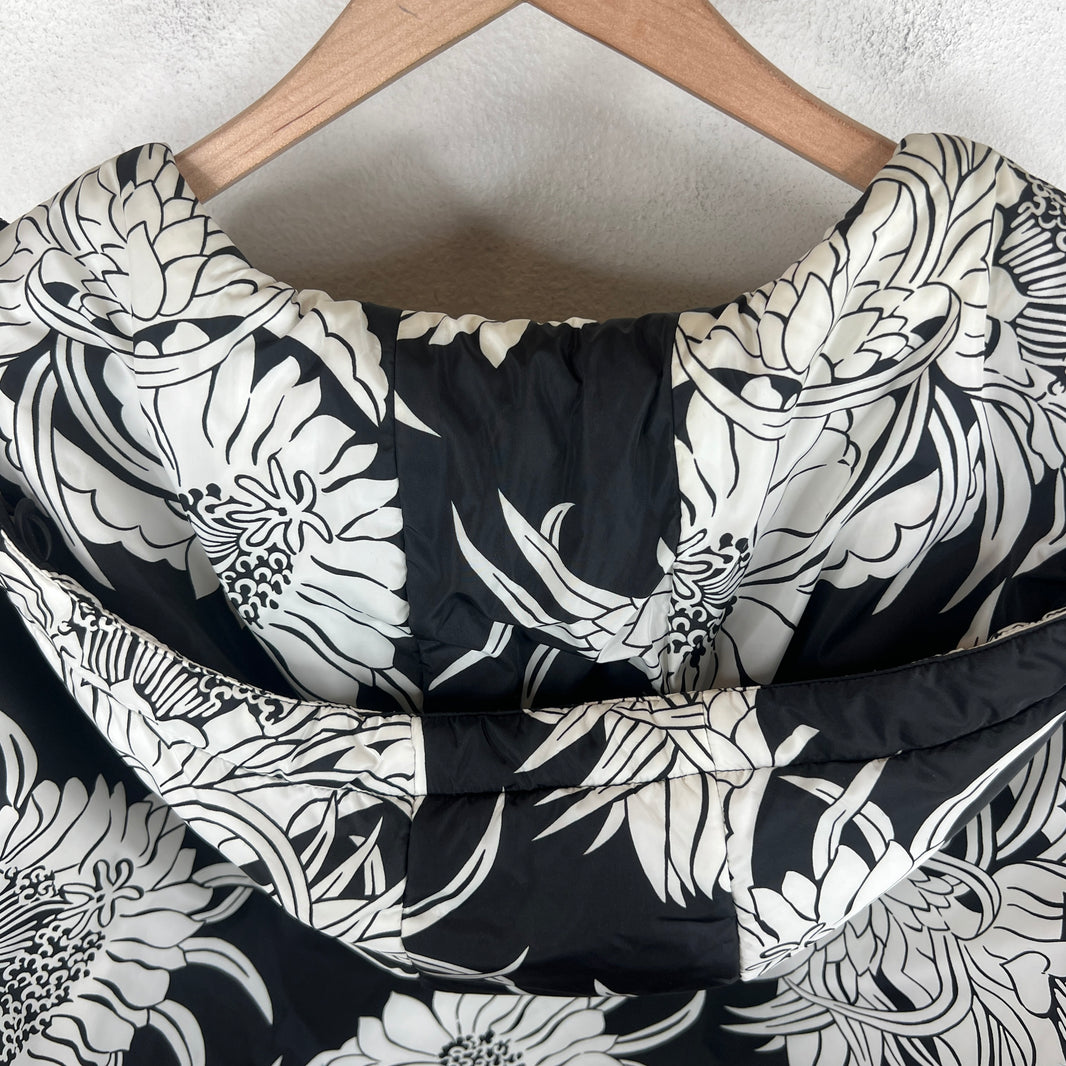 Prada Floral Flame Puffer Jacket