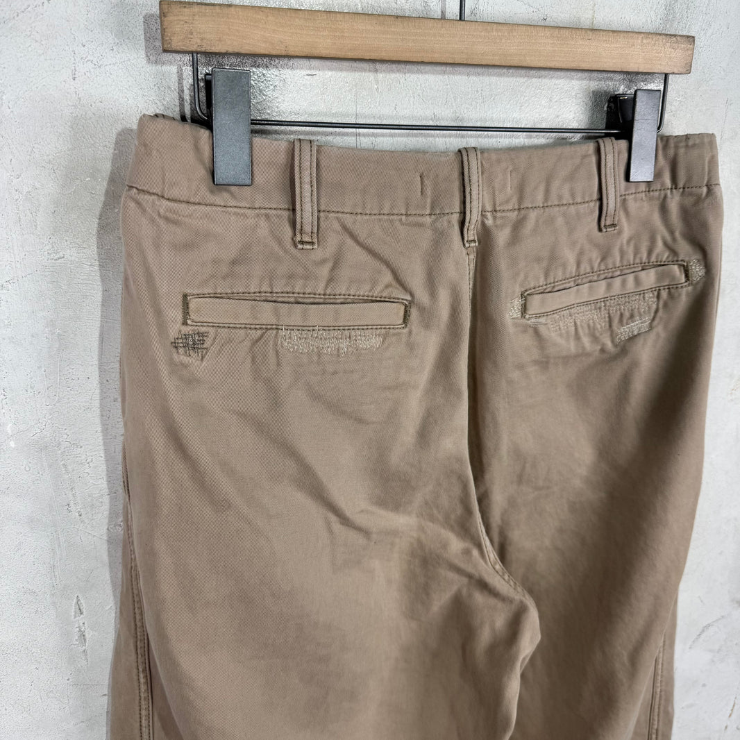 Acne Studios Repair Stitched Khaki Pants