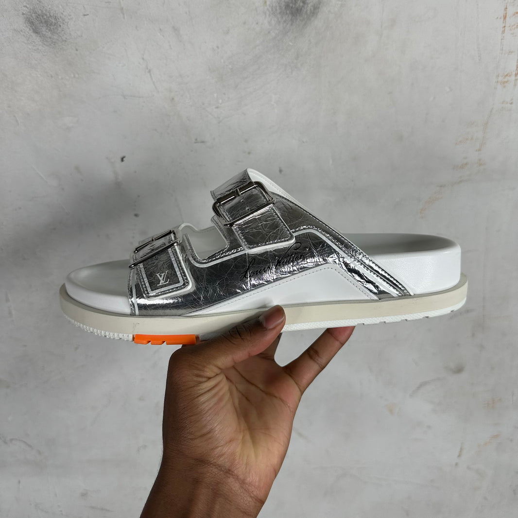 Louis Vuitton Metallic Trainer Mule