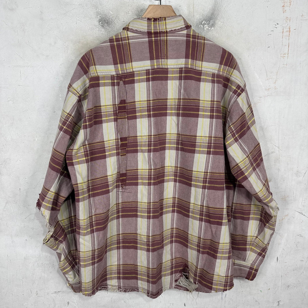 Visvim Distressed Lumber Crash Flannel