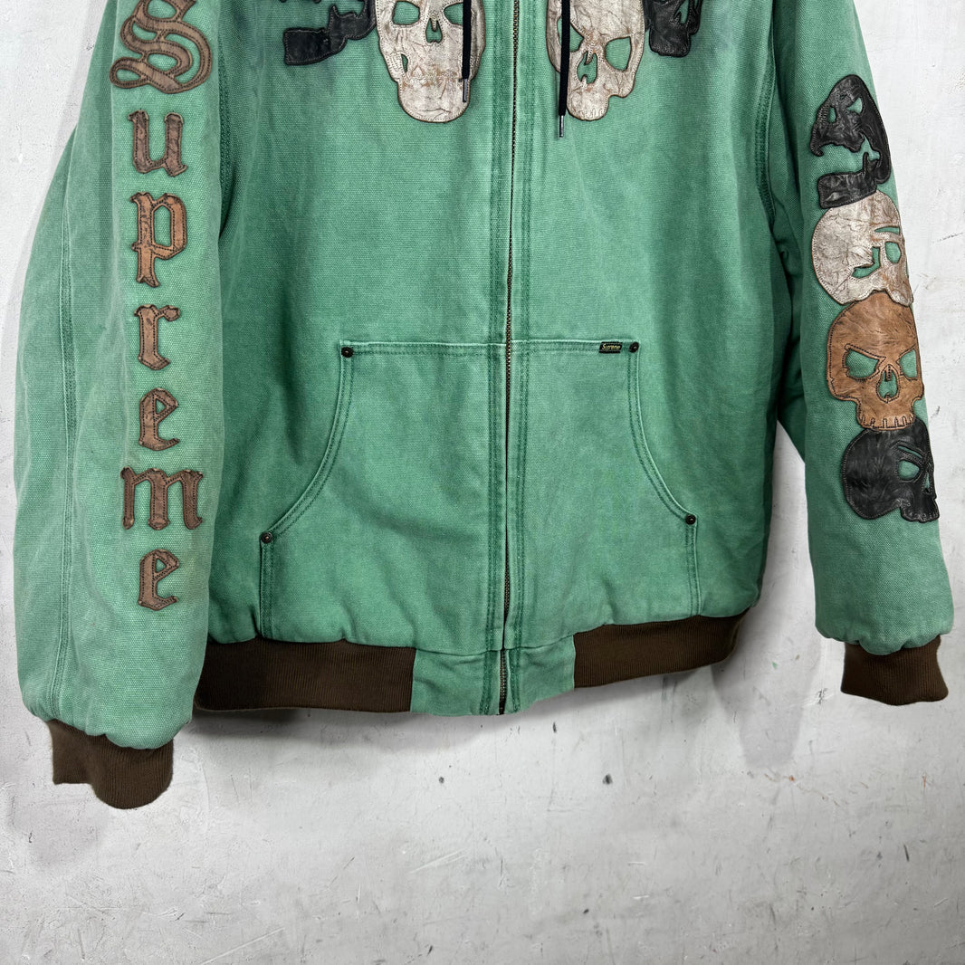 Supreme x Great China Wall Green Work Jacket
