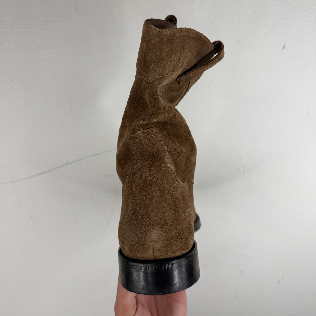 Lemaire Suede Western Boots