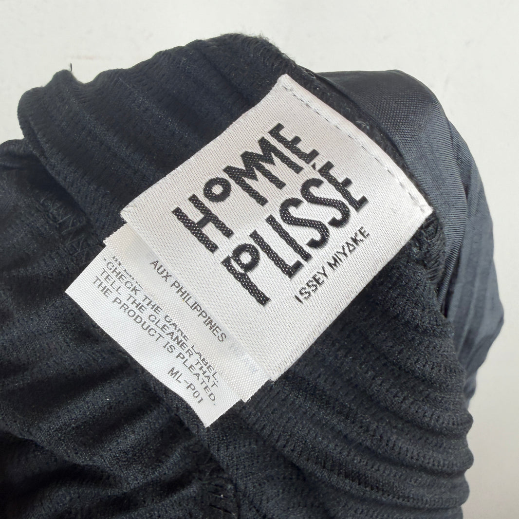 Issey Miyake Plisse Black Pleats Trousers