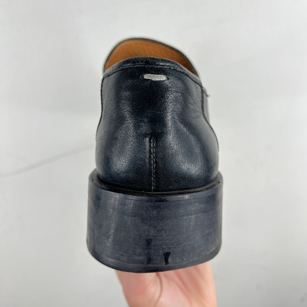 Margiela Black Chain Loafers