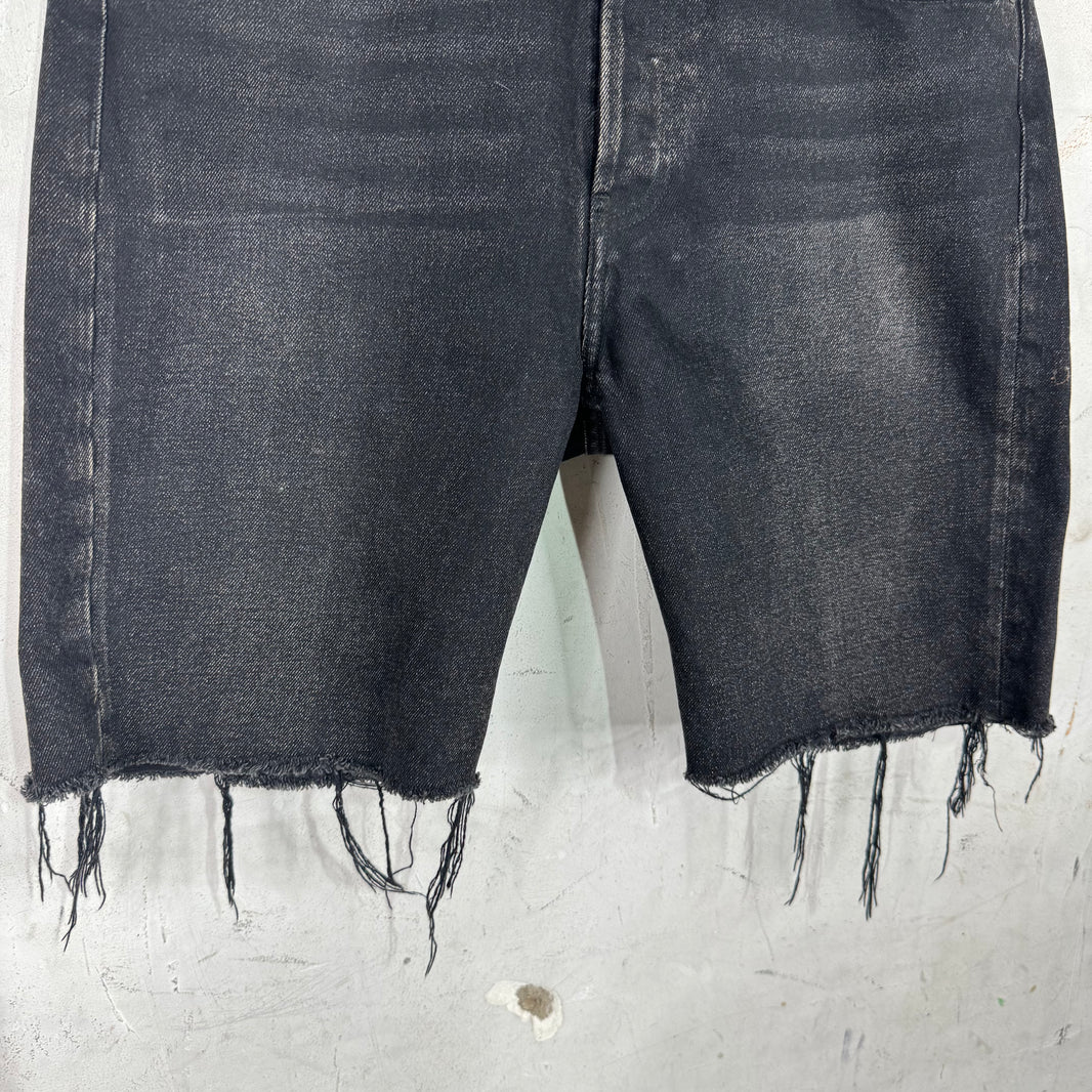 Balenciaga Cutoff Black Jorts