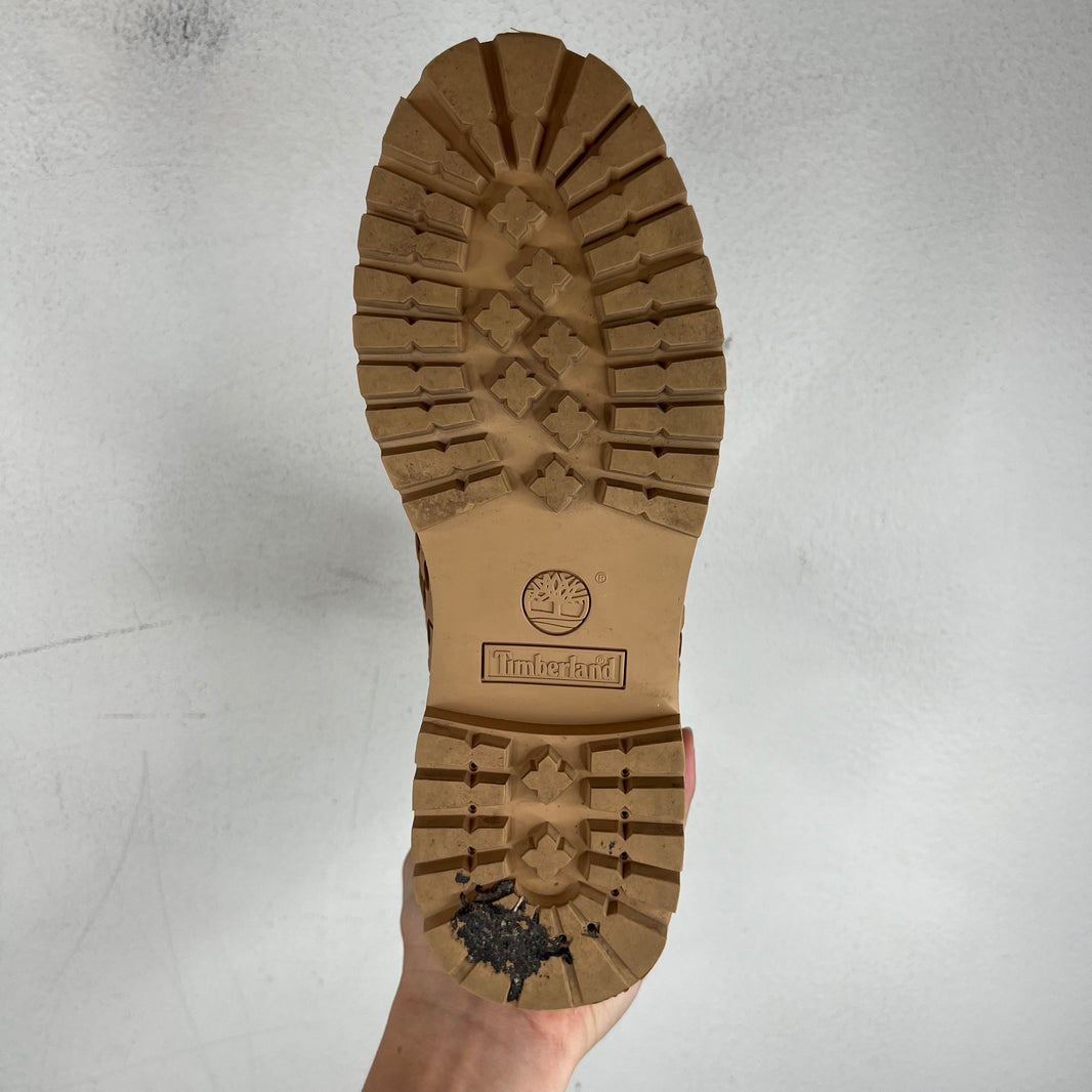 Timberland Beige Premium Quilted 6 Inch Boots