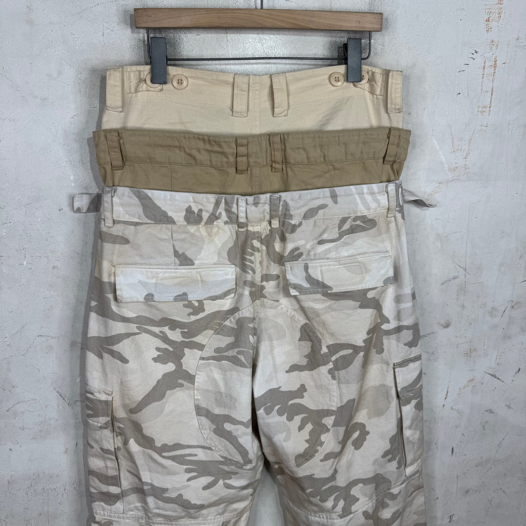 Project G/R Triple Layered Sand Camo Cargo Pants