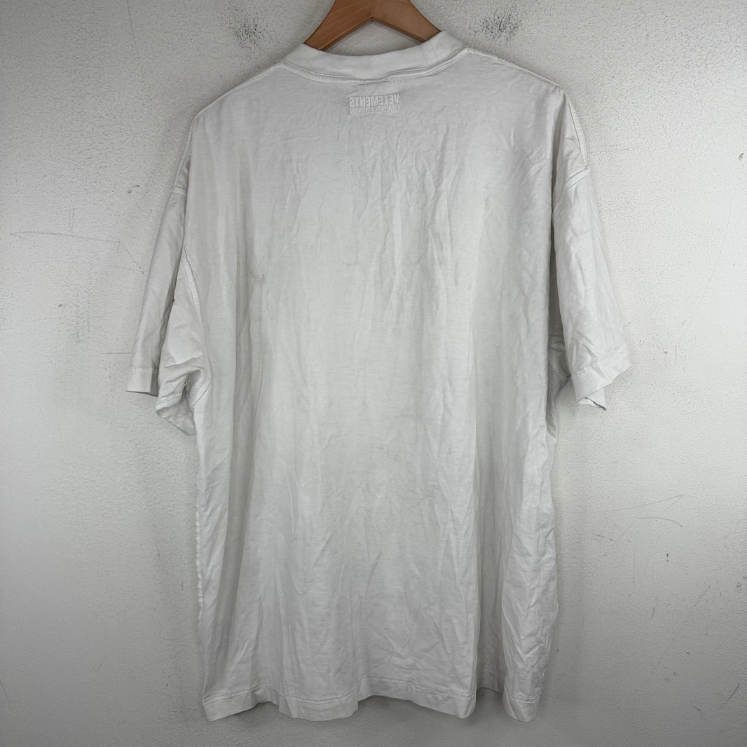 Vetements Inside Out Logo Shirt