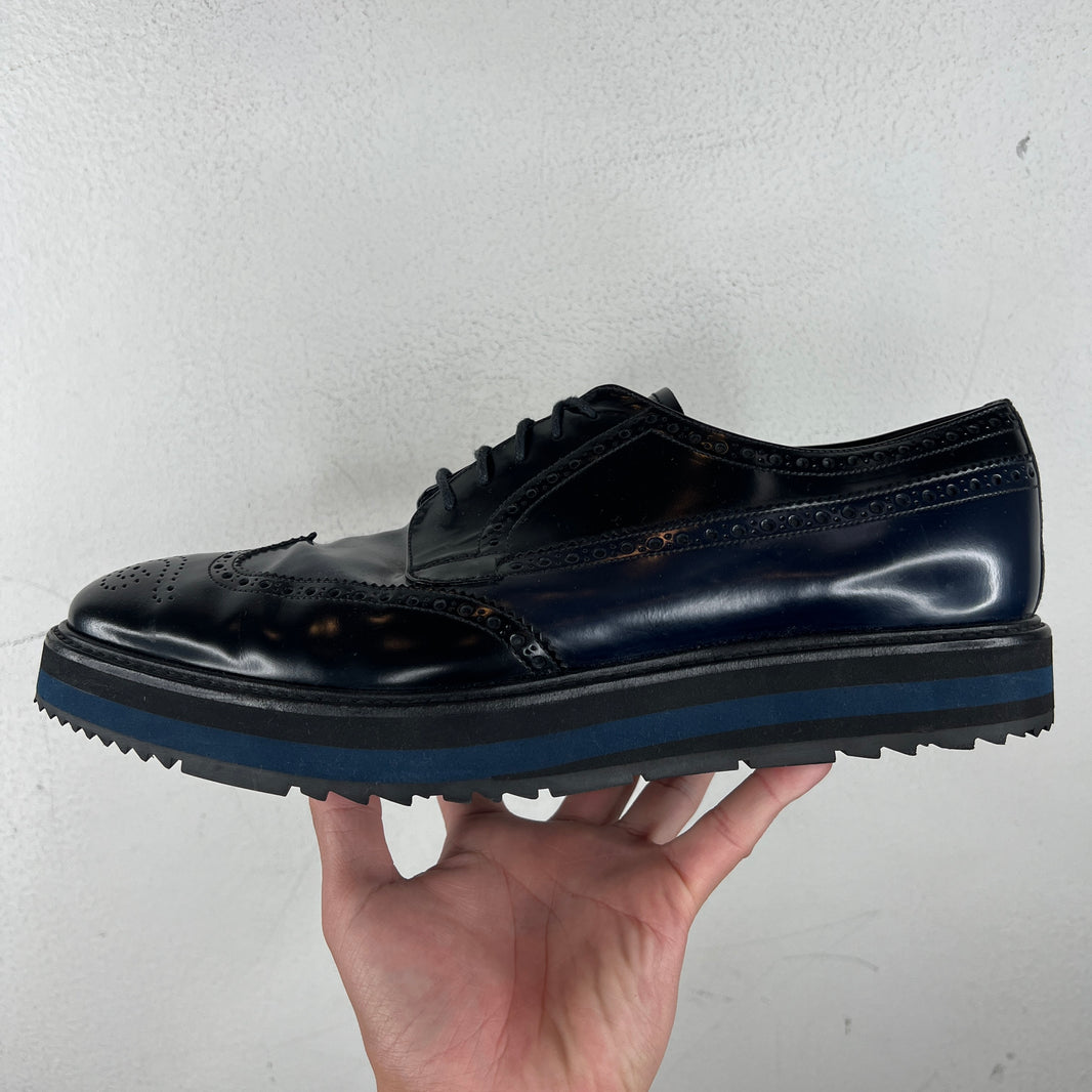 Prada Western Two Tone Derbys