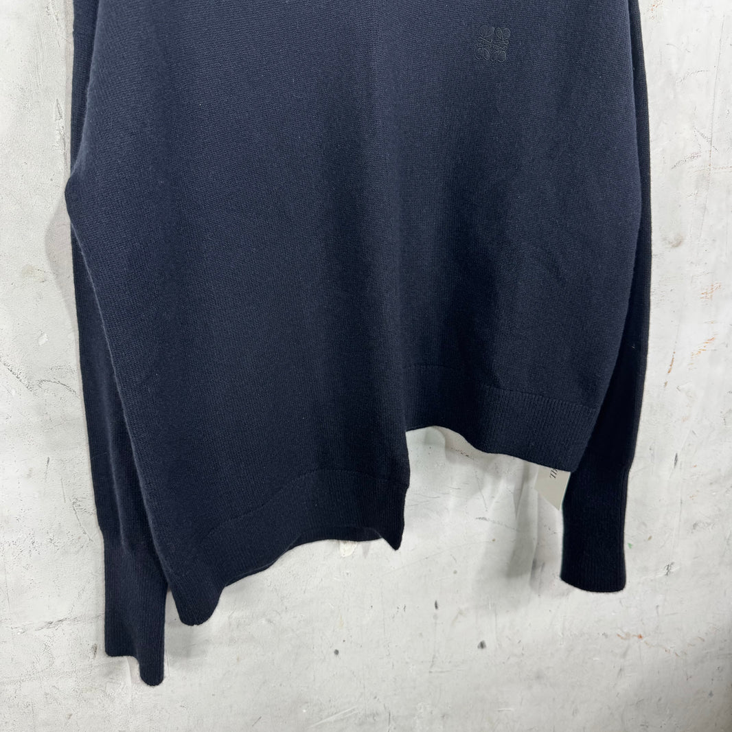 Loewe Asymmetrical Anagram Sweater