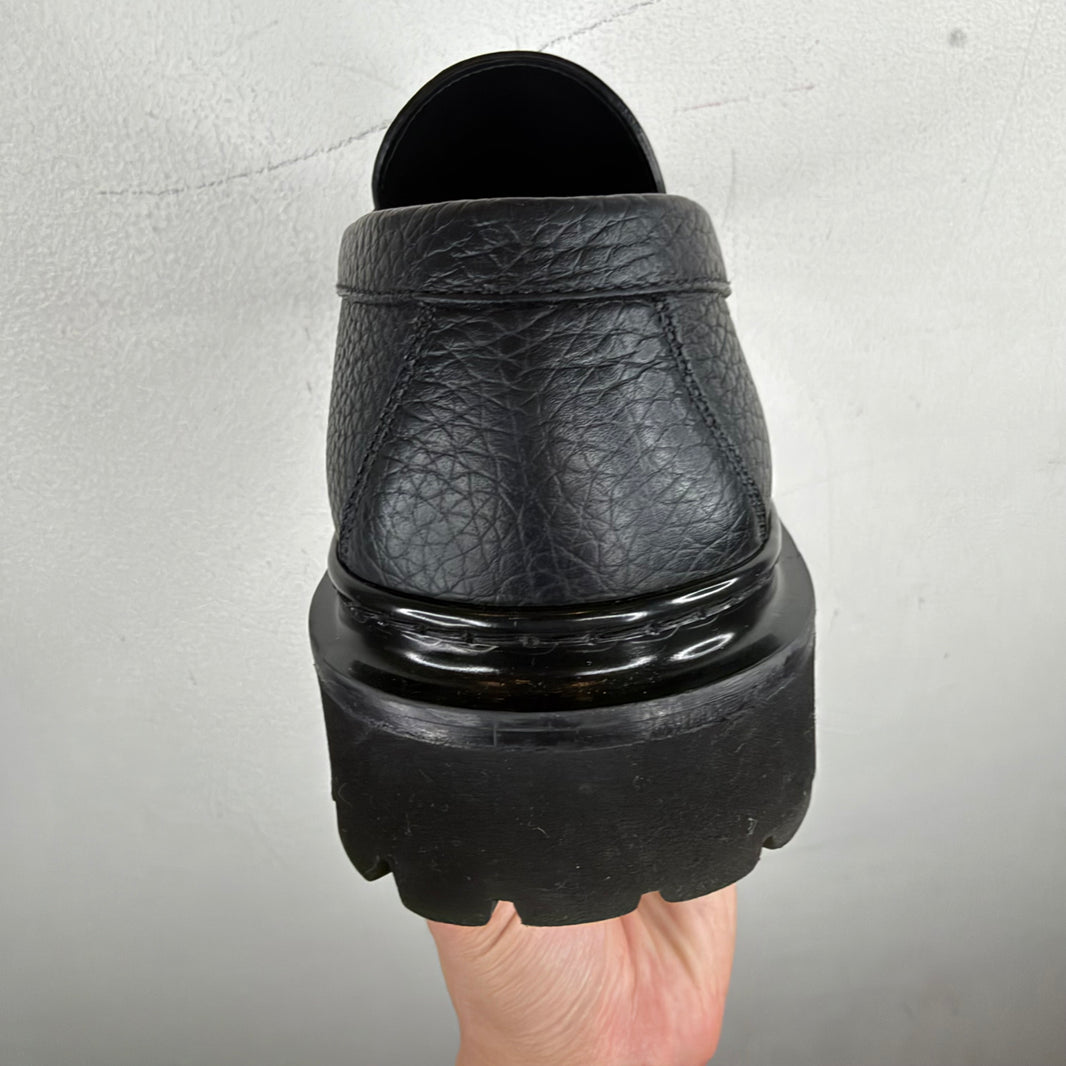 Louis Vuitton Tumbled Leather Loafers