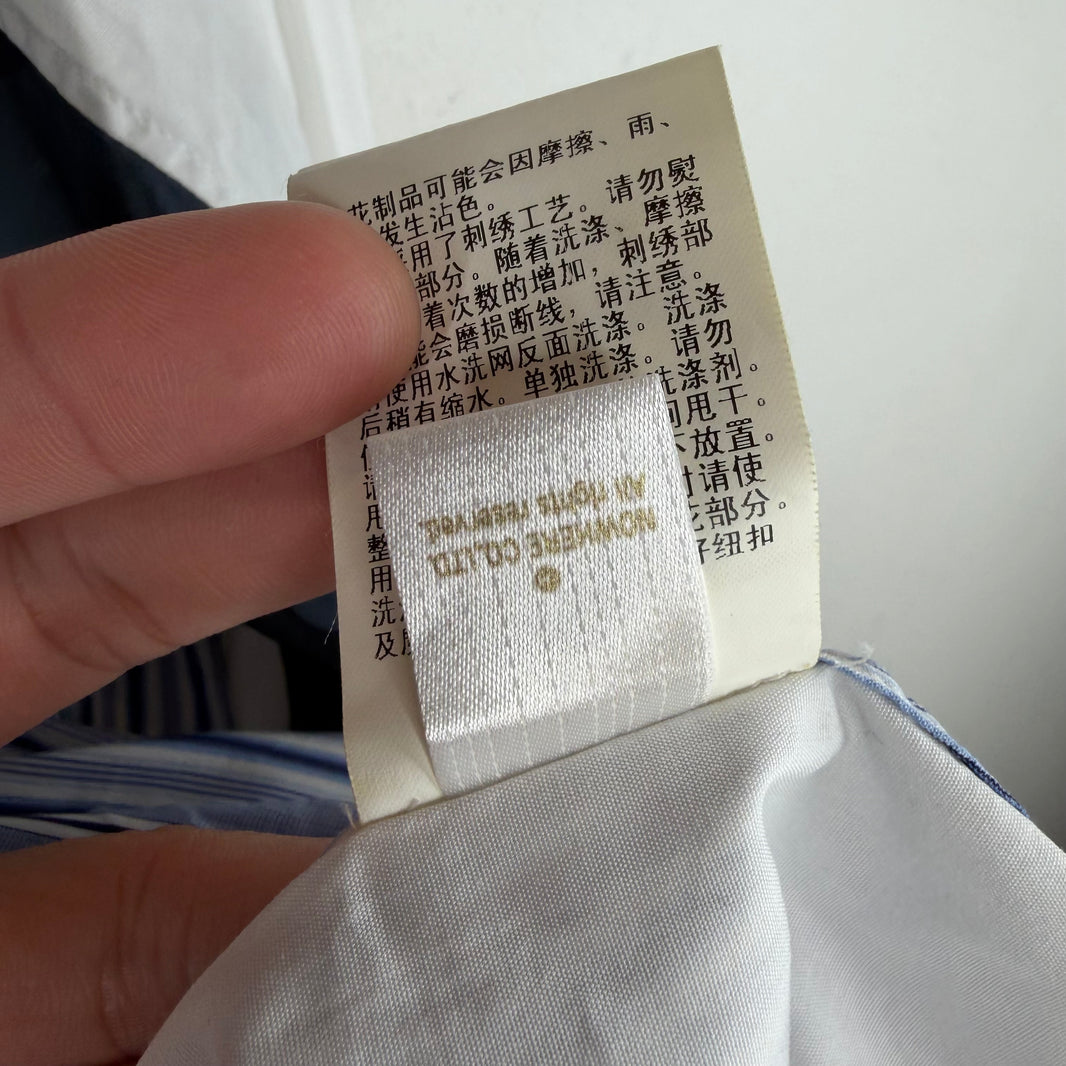 Bape Thomas Mason Patchwork L/S Shirt