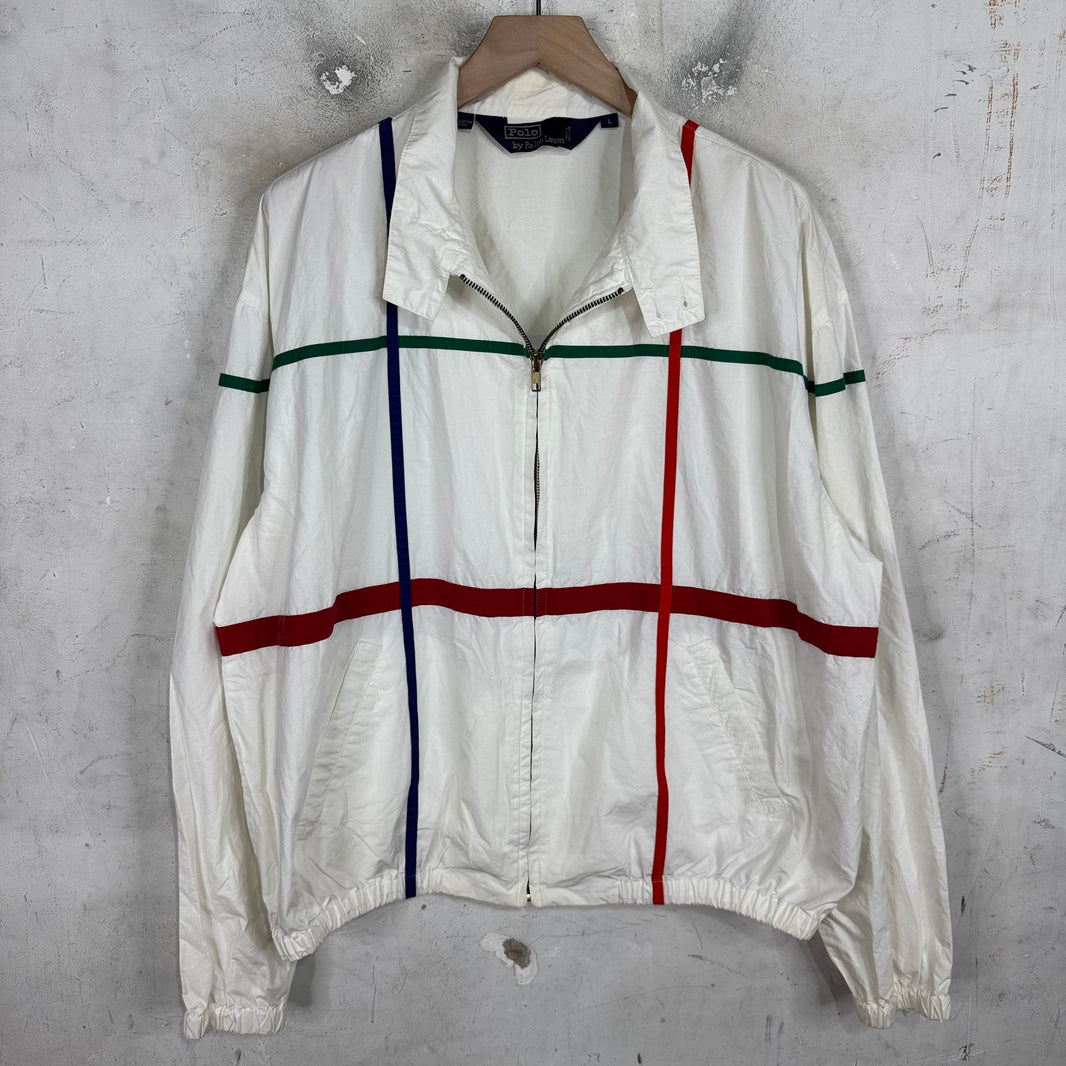 Ralph Lauren Colorblocked Grid Jacket