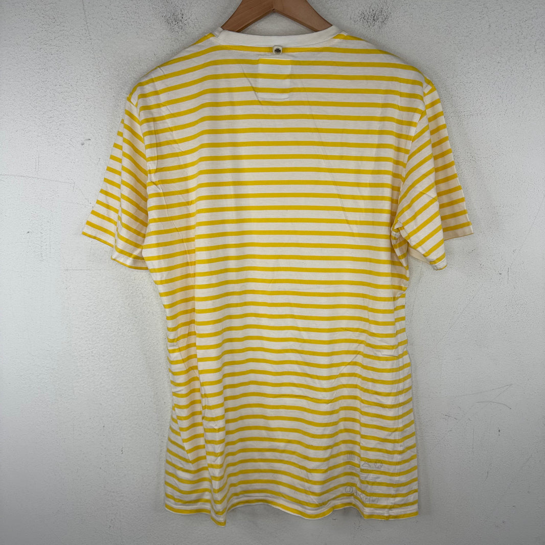 Visvim Yellow Striped Pocket T-Shirt