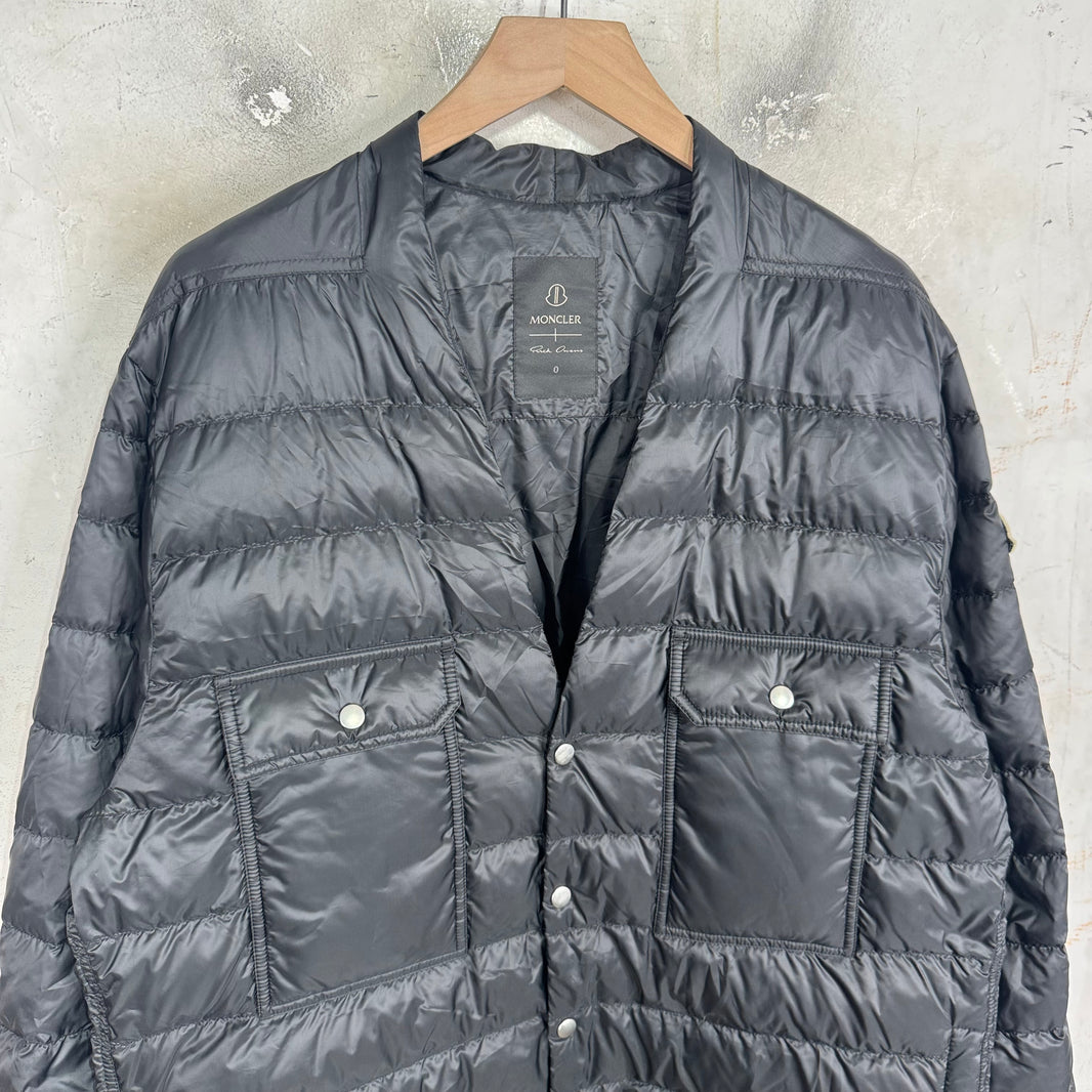 Rick Owens x Moncler Padded Outershirt Jacket