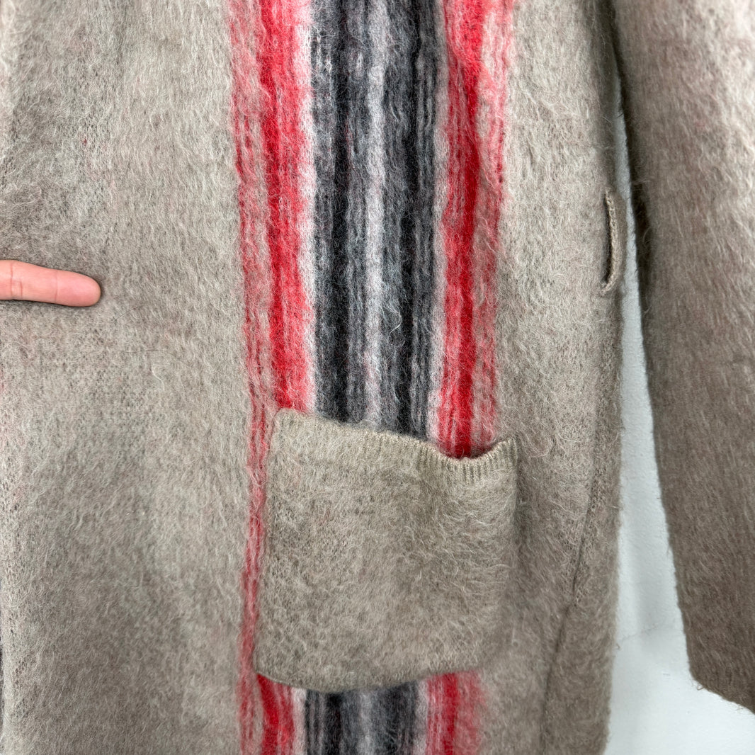 Needles Mohair Wool Blend Long Kimono Cardigan
