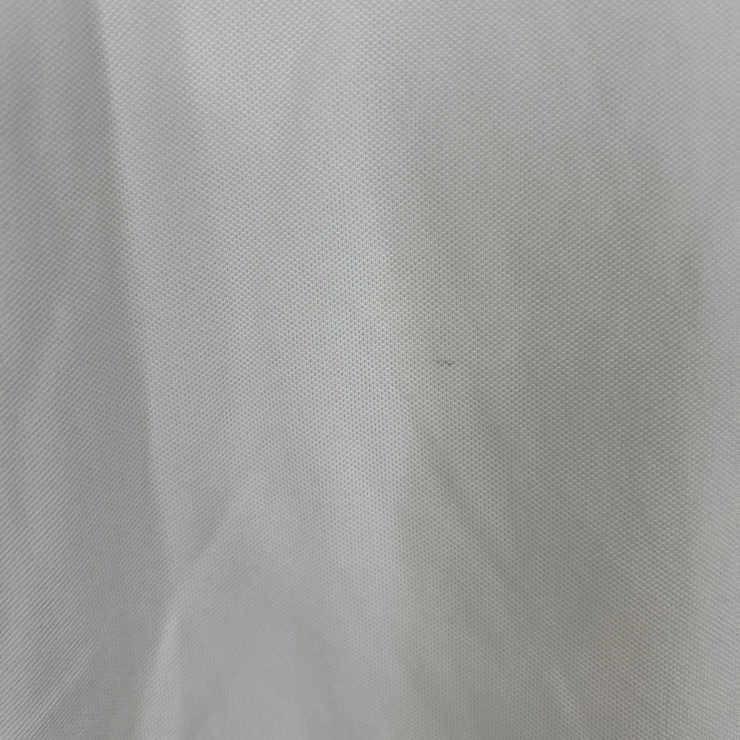 Prada White Zip Up Polo T-Shirt