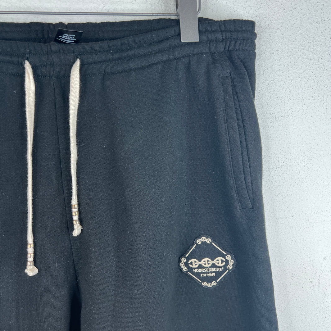 Hoorsenbuhs Black Crest Sweatpants