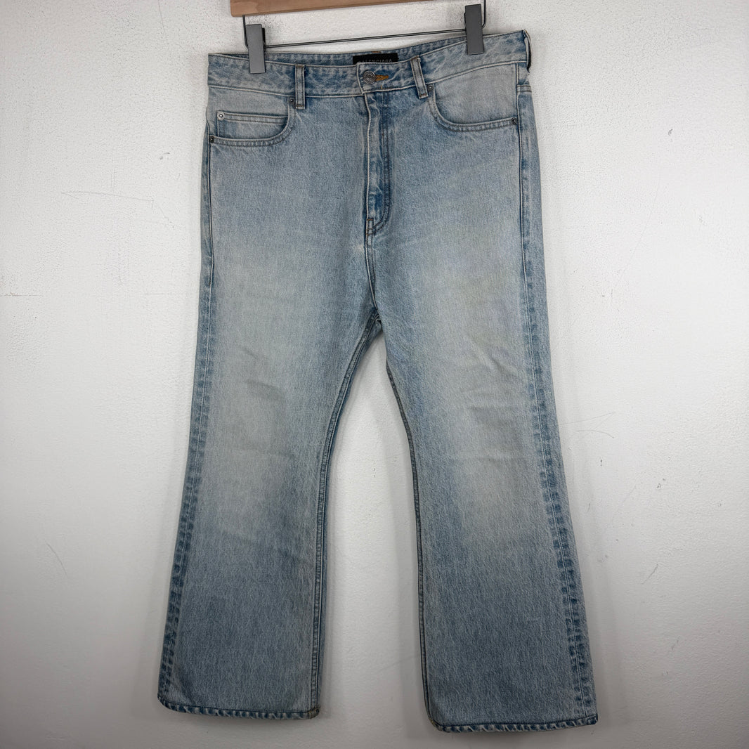 Balenciaga Altered Garde-Robe Flared Jeans