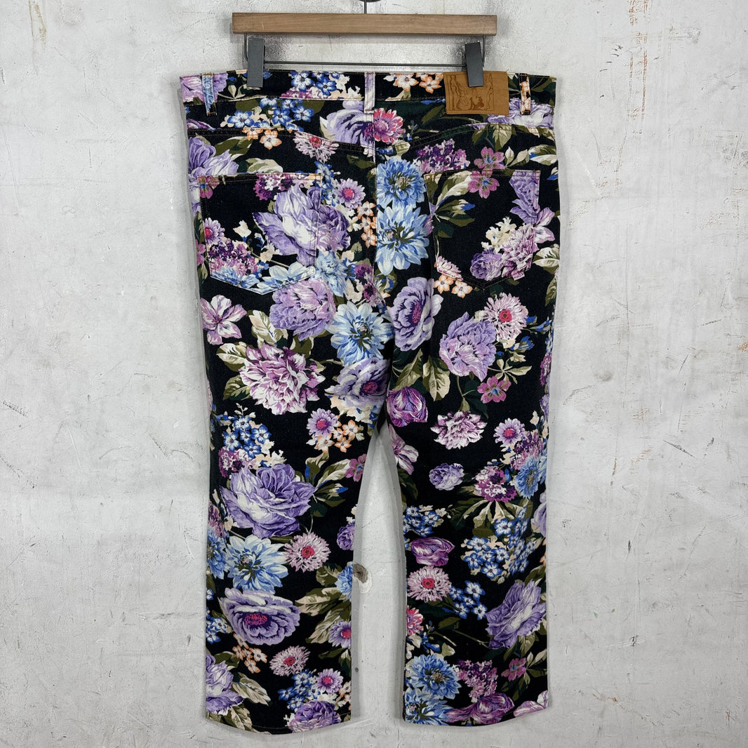 Martine Rose Floral Jeans