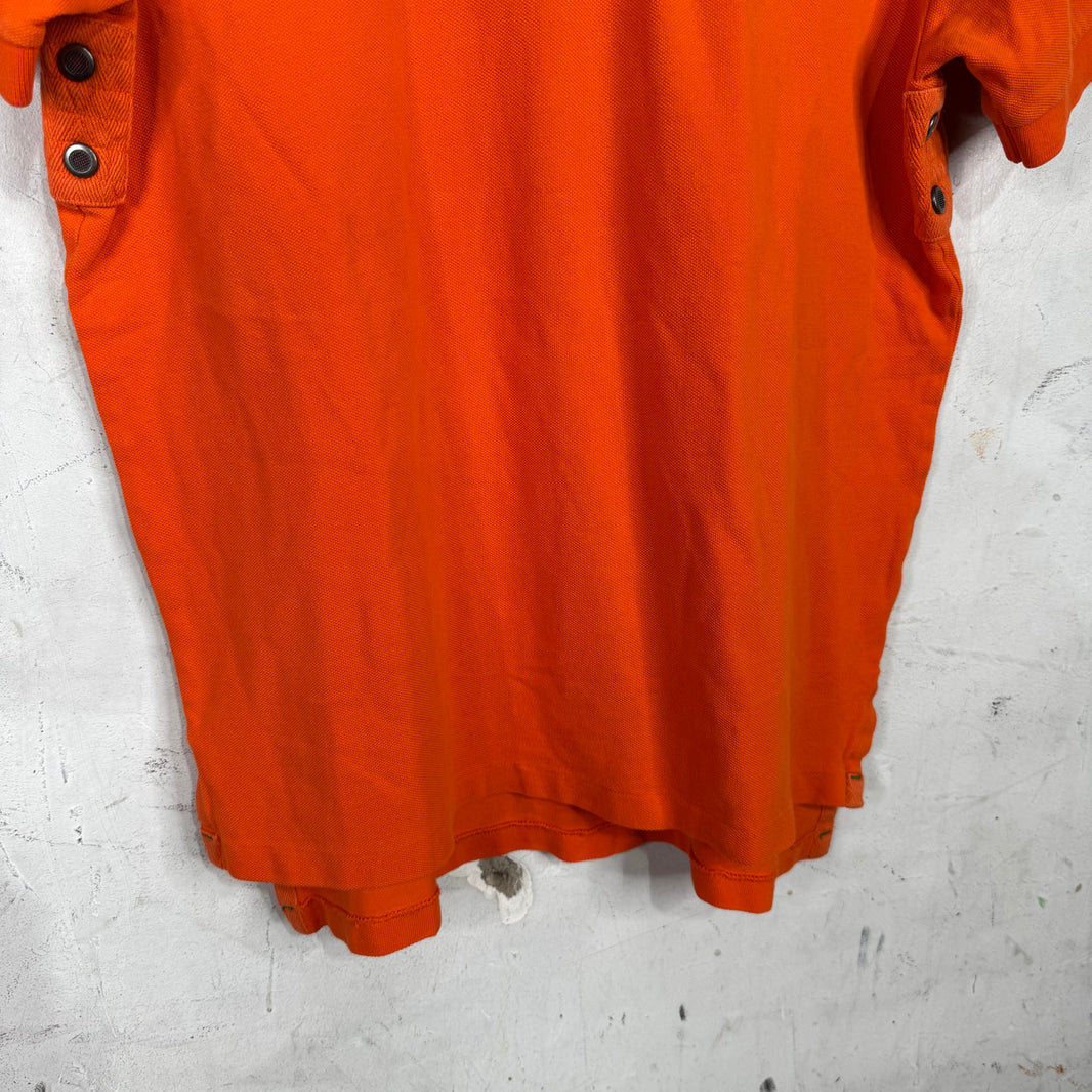 Ralph Lauren Orange/Navy #3 Big Pony Polo