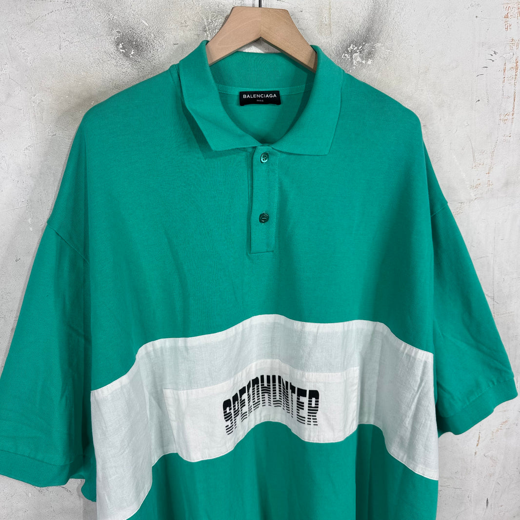 Balenciaga Speedhunter Oversized Polo