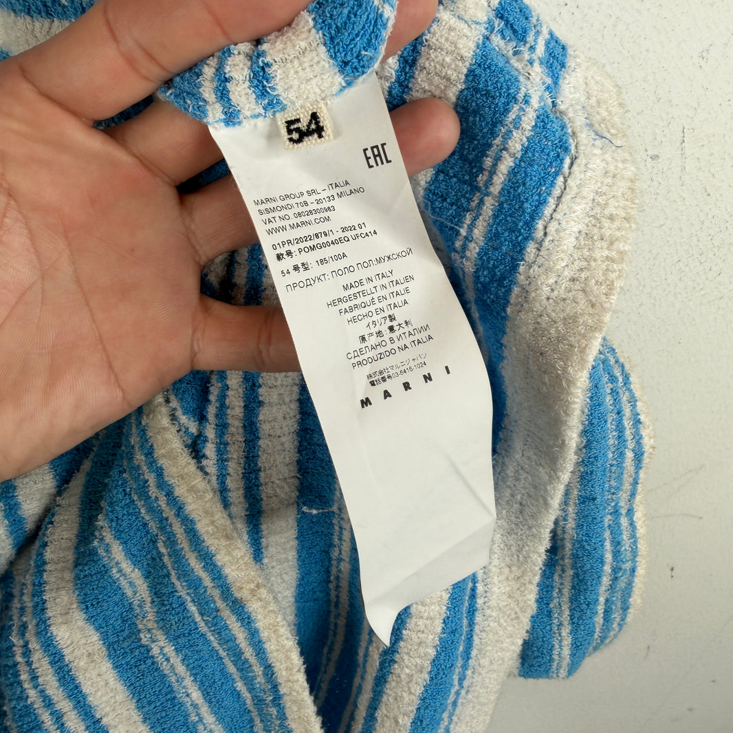 Marni Terry Striped Polo