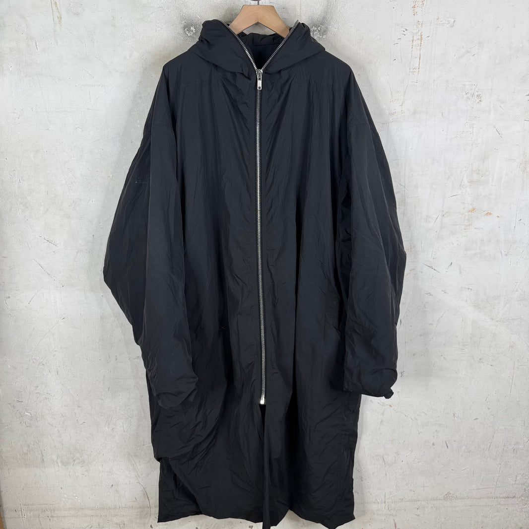 Rick Owens Long Nylon Gimp Parka