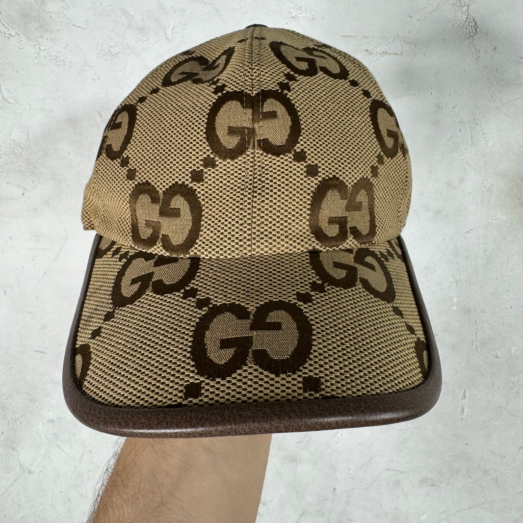 Gucci Large Woven Monogram Hat