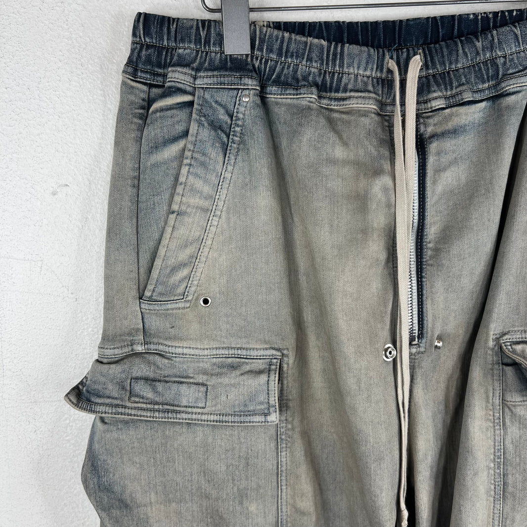 DRKSHDW Sky Double Cargo Jumbo Bela Jeans